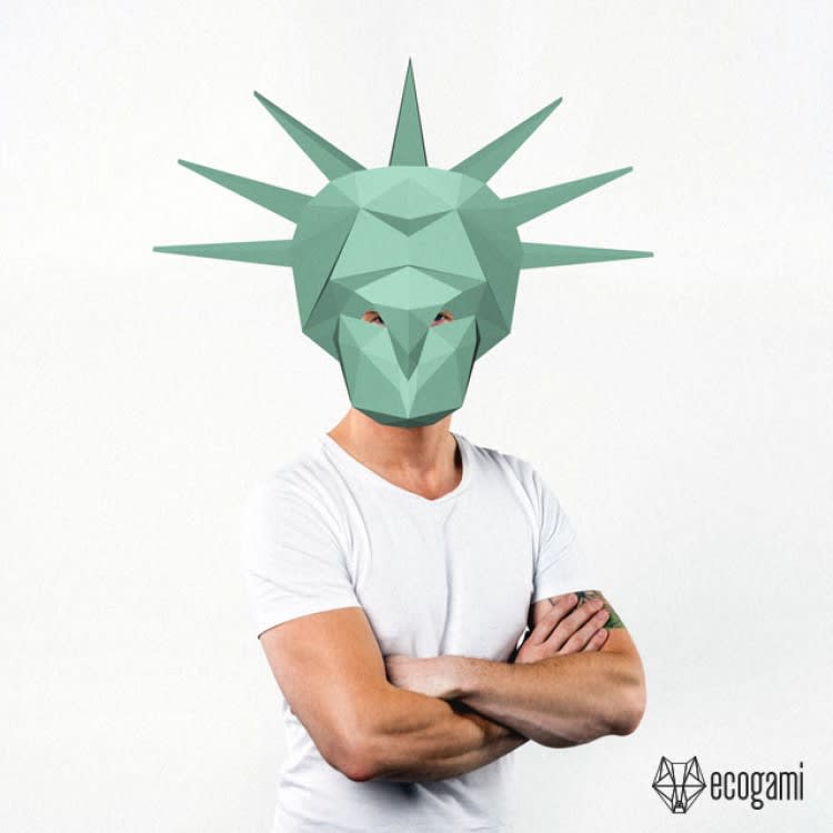 Statue of the liberty mask