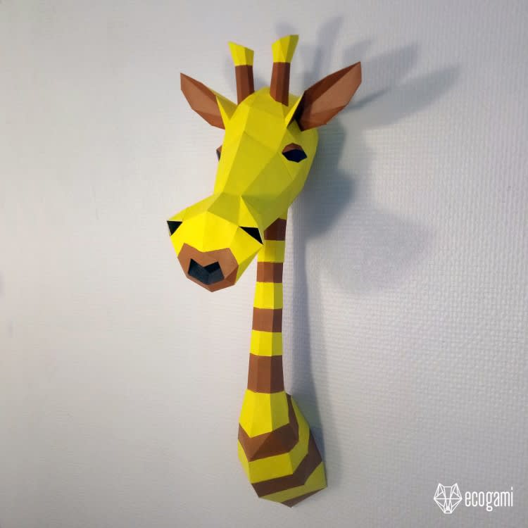 Giraffe trophy