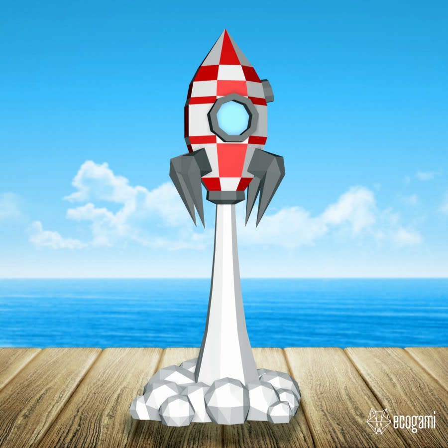 Rocket taking off