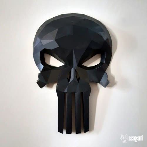 The Punisher papercraft