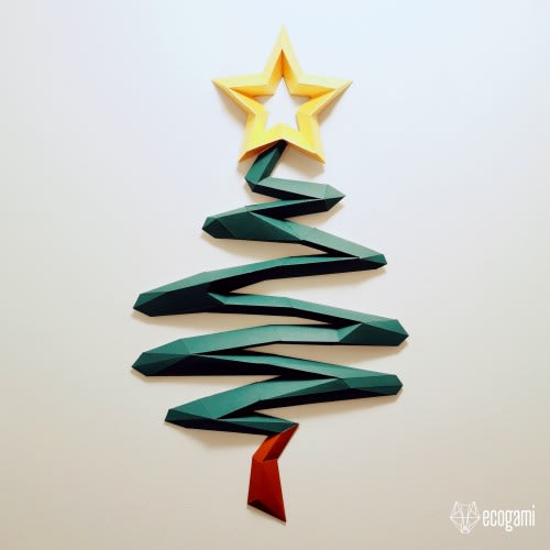 Christmas tree papercraft