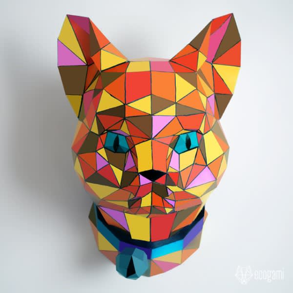 Cat papercraft
