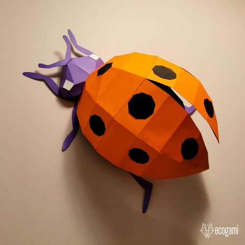 Ladybug papercraft