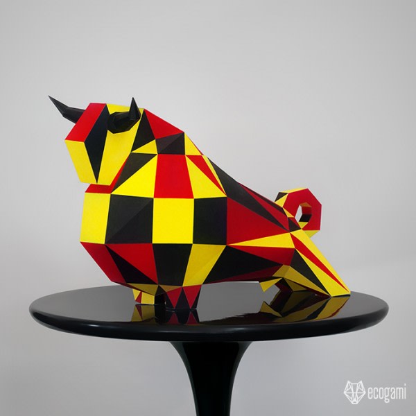 Bull sculpture
