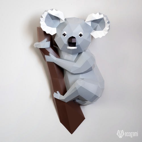 Koala papercraft