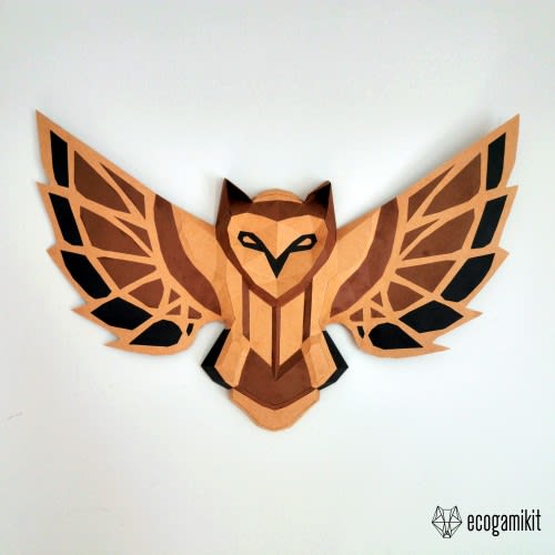 Owl papercraft